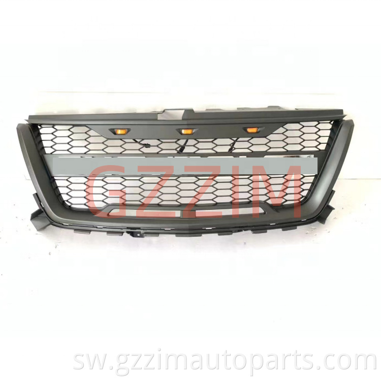 Sehemu za gari grille abs plastiki ya mbele ya grille ya Chevrolet Colorado 2018